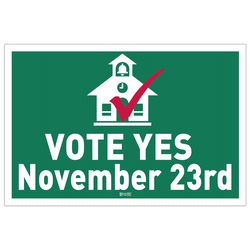 Economy Corrugated Signs