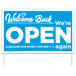 Double-Sided Yard Signs