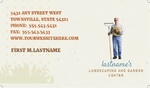 Landscape & Design Store Business card