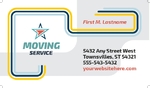 Moving Service Business Card