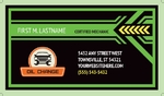 Oil Change Business Card