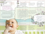 Babysitting and Daycare Trifold