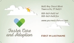 Foster Care and Adoption Business Card