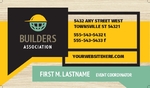 Builders Trade Show Business Card