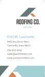 Roofing Company Business Card