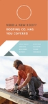 Roofing Company Rack Card
