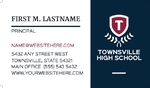 High School Business Card