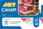 Kids Art Camp Postcard - 2