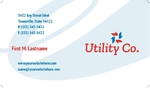 Utility and Energy Company Business Card