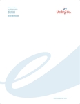 Utility and Energy Company Letterhead
