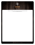 Winery Letterhead