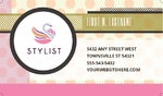 Hairstylist Business Card
