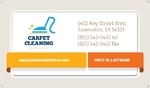 Carpet Cleaning Business Card