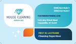 Cleaning Services Business Card