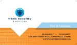 Home Security Business Card