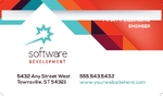 Application Software Developer Business Card