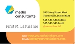Social Media Consultant Business Card