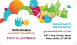 Youth Program Business Card