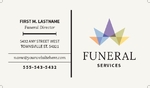 Funeral Services Business Card