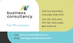 Small Business Consultant Business Card