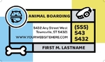 Pet Boarding Business Card