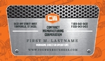 Manufacturing Engineering Business Card