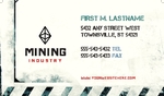 Mining Company Business Card