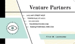 Venture Capital Firm Business Card