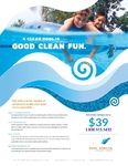 Pool Cleaning Flyer