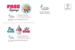 Frozen Yogurt Postcard - 1