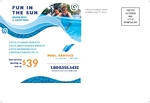 Pool Cleaning Postcard - 2