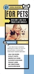 Pet Boarding - Rack Card