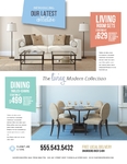 Furniture store - Flyer 2 sided