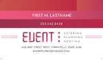 Corporate Event Planning - Business Card