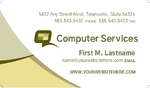 Computer Services & Consulting  - Business Card