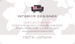Interior Designer - Business Card