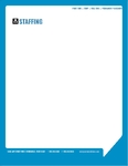 Staffing & Recruitment Agency - Letterhead