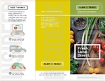 Organic Food - Trifold