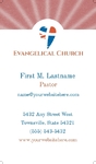 Evangelical Church - Business Card