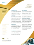 Computer Services & Consulting - Datasheet