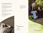 Memorial & Funeral Program  - Trifold