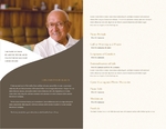Memorial & Funeral Program - Brochure
