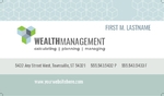 Wealth Management Services - Business Card