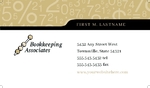 Bookkeeping & Accounting Services  - Business Card