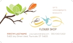 Flower Shop - Business Card