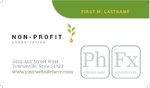 Environmental & Agricultural Non Profit - Business Card