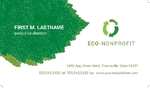 Environmental Non Profit - Business Card