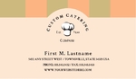 Catering Company - Business Card