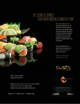 Sushi Restaurant - Flyer