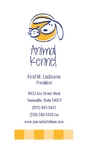 Dog Kennel & Pet Day Care - Business Card
